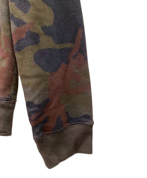 STONE ISLAND（ストーンアイランド）STONE ISLAND (ストーンアイランド) Camo Pullover Jumper ブラウン×ブラック サイズ:Sの古着・服飾アイテム