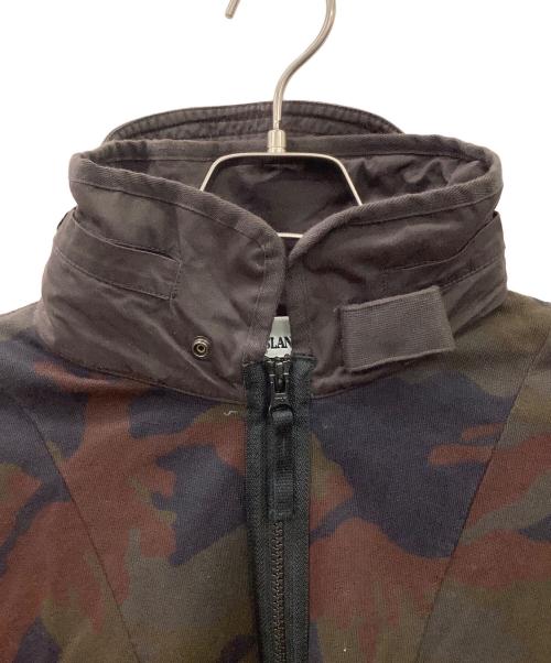 STONE ISLAND（ストーンアイランド）STONE ISLAND (ストーンアイランド) Camo Pullover Jumper ブラウン×ブラック サイズ:Sの古着・服飾アイテム