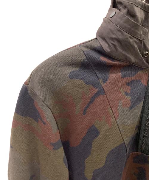 STONE ISLAND（ストーンアイランド）STONE ISLAND (ストーンアイランド) Camo Pullover Jumper ブラウン×ブラック サイズ:Sの古着・服飾アイテム