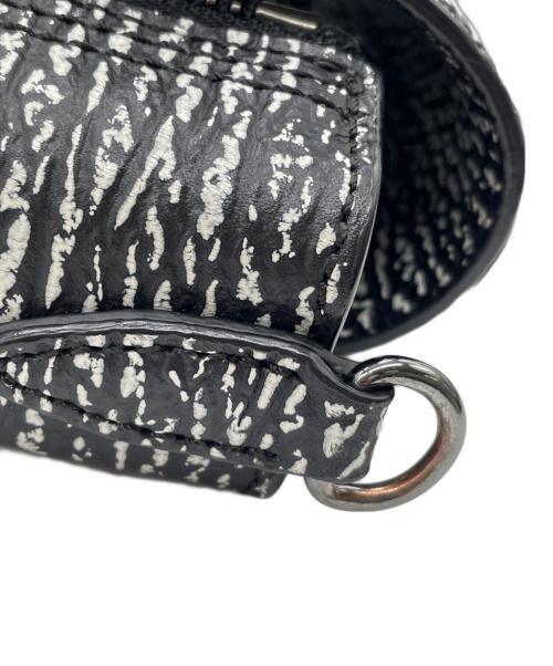3.1 phillip lim（スリーワンフィリップリム）3.1 phillip lim (スリーワンフィリップリム) サッチェルバッグ ブラック×ホワイトの古着・服飾アイテム