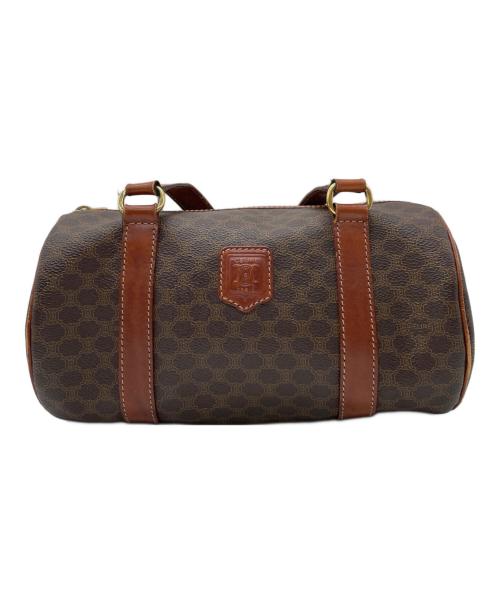 CELINE（セリーヌ）CELINE (セリーヌ) ミニボストンバッグ ブラウンの古着・服飾アイテム