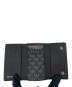 中古・古着 EMPORIO ARMANI (エンポリオ アルマーニ) 6連キーケース ブラック：4500円