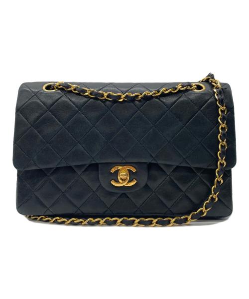 CHANEL（シャネル）CHANEL (シャネル) チェーンショルダーバッグ ブラックの古着・服飾アイテム