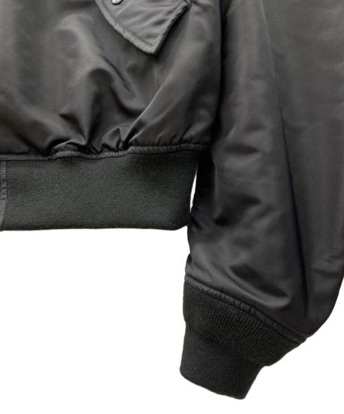 SEDAN ALL-PURPOSE（セダンオールパーパス）SEDAN ALL-PURPOSE (セダンオールパーパス) Reversible CORDURA Flight Jacket ブラック×グリーン サイズ:Lの古着・服飾アイテム