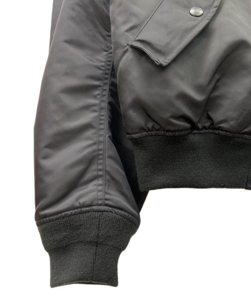 SEDAN ALL-PURPOSE（セダンオールパーパス）SEDAN ALL-PURPOSE (セダンオールパーパス) Reversible CORDURA Flight Jacket ブラック×グリーン サイズ:Lの古着・服飾アイテム