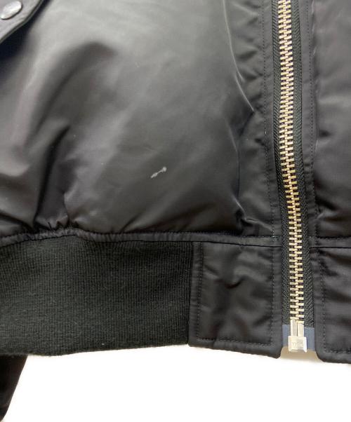 SEDAN ALL-PURPOSE（セダンオールパーパス）SEDAN ALL-PURPOSE (セダンオールパーパス) Reversible CORDURA Flight Jacket ブラック×グリーン サイズ:Lの古着・服飾アイテム