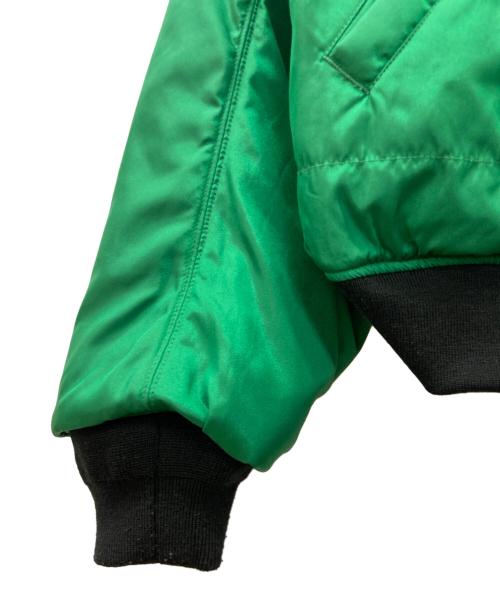 SEDAN ALL-PURPOSE（セダンオールパーパス）SEDAN ALL-PURPOSE (セダンオールパーパス) Reversible CORDURA Flight Jacket ブラック×グリーン サイズ:Lの古着・服飾アイテム