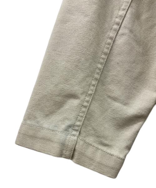 LAND'S END（ランズエンド）LAND'S END (ランズエンド) 切替ハンティングジャケット ベージュ×グレー サイズ:Mの古着・服飾アイテム