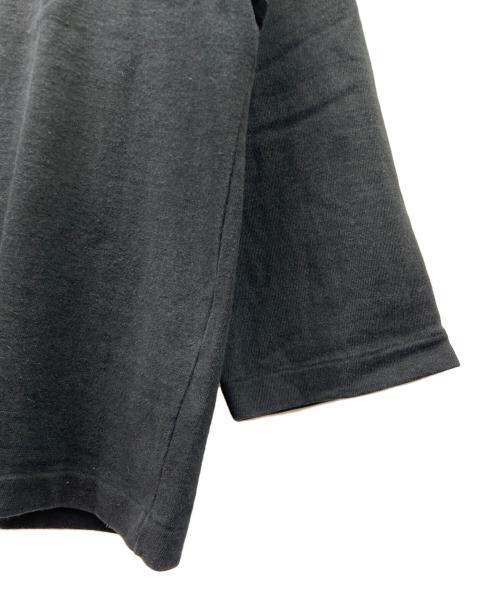 COMOLI（コモリ）COMOLI (コモリ) フットボールTシャツ ブラック サイズ:2の古着・服飾アイテム