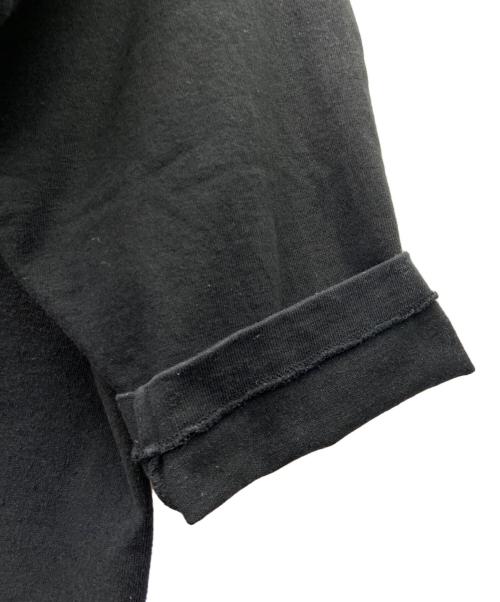 COMOLI（コモリ）COMOLI (コモリ) フットボールTシャツ ブラック サイズ:2の古着・服飾アイテム