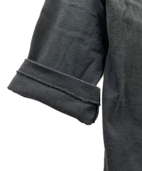 COMOLI（コモリ）COMOLI (コモリ) フットボールTシャツ ブラック サイズ:2の古着・服飾アイテム