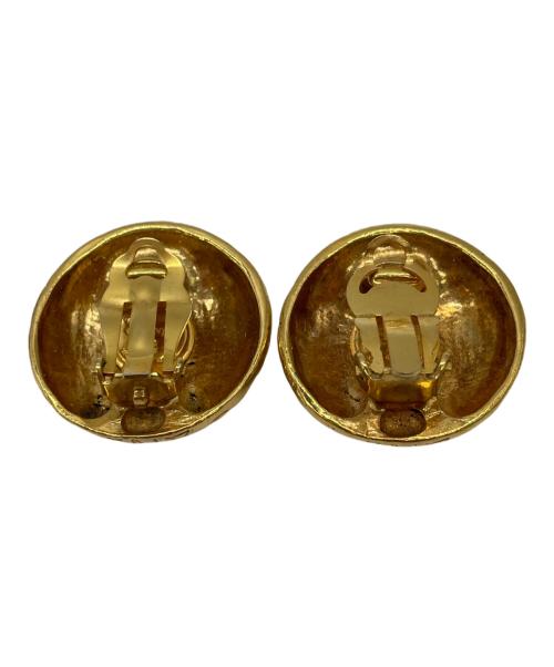 CHANEL（シャネル）CHANEL (シャネル) ロゴイヤリング ゴールドの古着・服飾アイテム