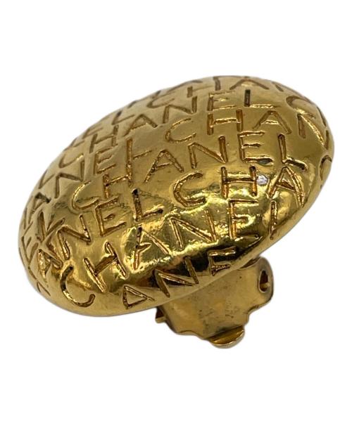 CHANEL（シャネル）CHANEL (シャネル) ロゴイヤリング ゴールドの古着・服飾アイテム