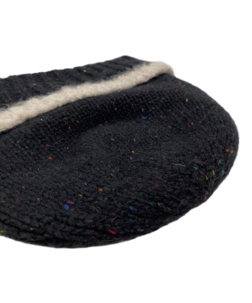 CHANEL（シャネル）CHANEL (シャネル) ニット帽 ブラック×ホワイトの古着・服飾アイテム