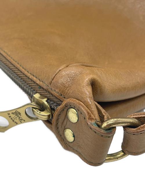 IL BISONTE（イル ビゾンテ）IL BISONTE (イル ビゾンテ) ショルダーバッグ ブラウンの古着・服飾アイテム