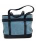 LOEWE (ロエベ) ハンドバッグ スカイブルー×ブラック：20000円