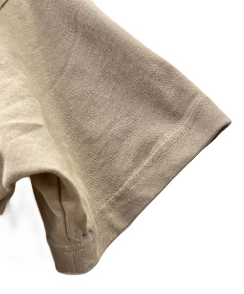 JOURNAL STANDARD relume（ジャーナルスタンダード レリューム）JOURNAL STANDARD relume (ジャーナルスタンダード レリューム) Snow peak (スノーピーク) Tシャツワンピース ベージュ×ホワイト サイズ:FREEの古着・服飾アイテム