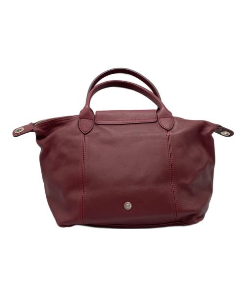 LONGCHAMP（ロンシャン）LONGCHAMP (ロンシャン) ハンドバッグ ボルドーの古着・服飾アイテム
