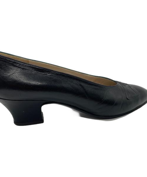 CHANEL（シャネル）CHANEL (シャネル) パンプス ブラック サイズ:36 1/2の古着・服飾アイテム