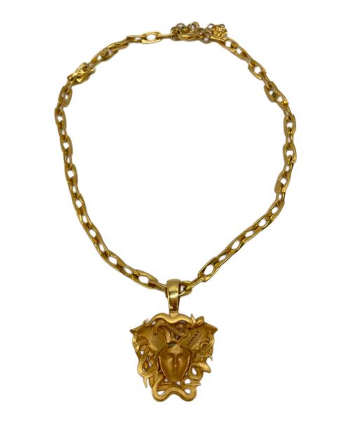 VERSACE（ヴェルサーチェ）VERSACE (ヴェルサーチェ) ネックレス ゴールドの古着・服飾アイテム