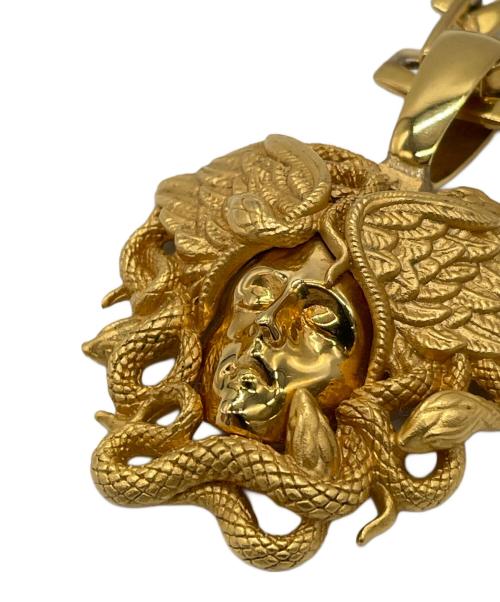 VERSACE（ヴェルサーチェ）VERSACE (ヴェルサーチェ) ネックレス ゴールドの古着・服飾アイテム