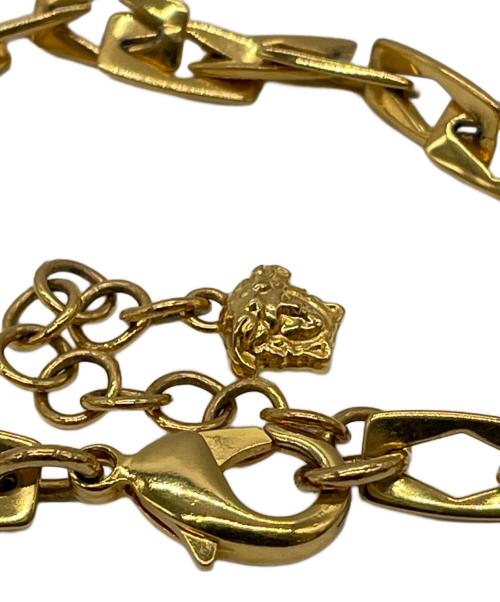 VERSACE（ヴェルサーチェ）VERSACE (ヴェルサーチェ) ネックレス ゴールドの古着・服飾アイテム