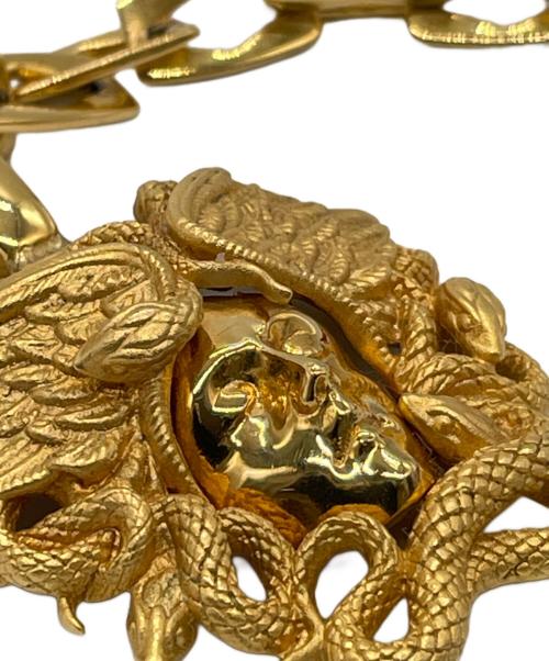VERSACE（ヴェルサーチェ）VERSACE (ヴェルサーチェ) ネックレス ゴールドの古着・服飾アイテム