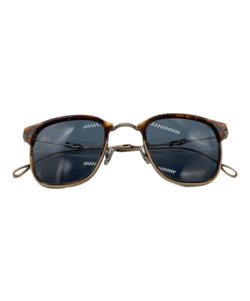 EYEVAN7285（アイバン）EYEVAN7285 (アイバン) サングラス ブラウン×ゴールドの古着・服飾アイテム