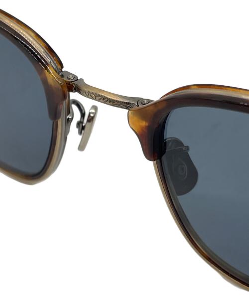 EYEVAN7285（アイバン）EYEVAN7285 (アイバン) サングラス ブラウン×ゴールドの古着・服飾アイテム