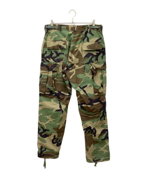 不明（不明）不明 (フメイ) カーゴパンツ ブラウン×グリーン サイズ:Mの古着・服飾アイテム