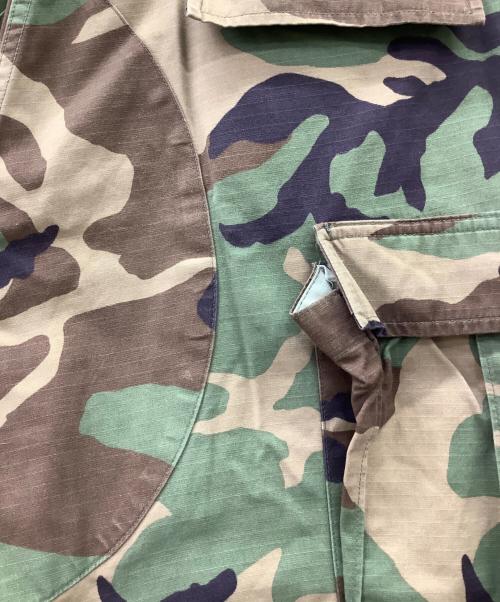 不明（不明）不明 (フメイ) カーゴパンツ ブラウン×グリーン サイズ:Mの古着・服飾アイテム