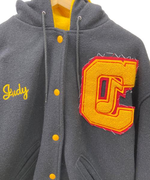 DeLong（デロング）DeLong (デロング) スタジャン ブラック×イエロー サイズ:Sの古着・服飾アイテム