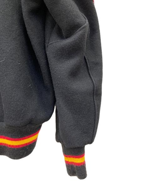 DeLong（デロング）DeLong (デロング) スタジャン ブラック×イエロー サイズ:Sの古着・服飾アイテム