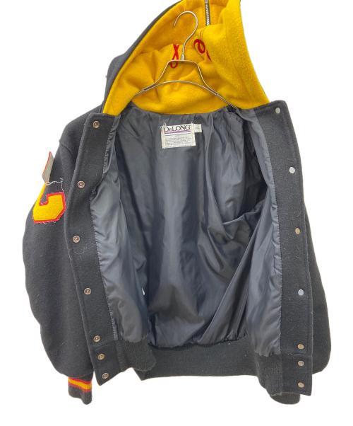 DeLong（デロング）DeLong (デロング) スタジャン ブラック×イエロー サイズ:Sの古着・服飾アイテム