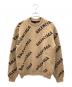 BALENCIAGA（バレンシアガ）の古着「ロゴニット」｜ブラウン×ブラック