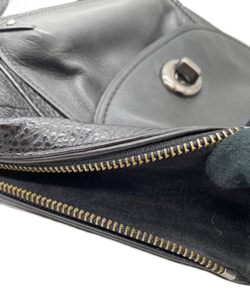 COACH（コーチ）COACH (コーチ) レザーリュック ブラックの古着・服飾アイテム