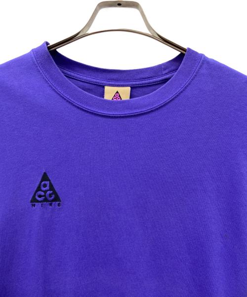 NIKE ACG（ナイキエーシージー）NIKE ACG (ナイキエーシージー) NIKE ACG　半袖Tシャツ パープル サイズ:Ｓの古着・服飾アイテム