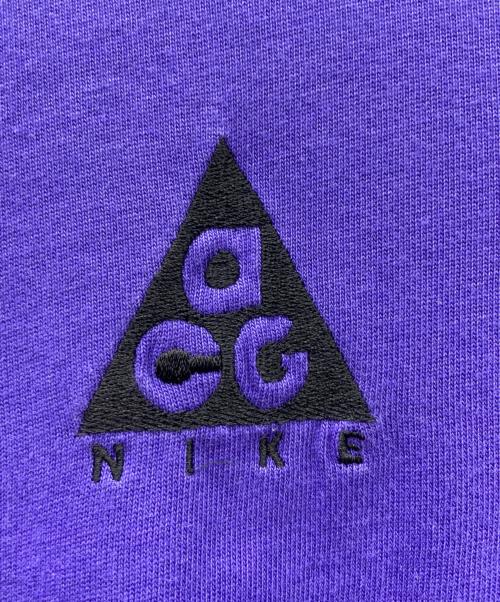 NIKE ACG（ナイキエーシージー）NIKE ACG (ナイキエーシージー) NIKE ACG　半袖Tシャツ パープル サイズ:Ｓの古着・服飾アイテム