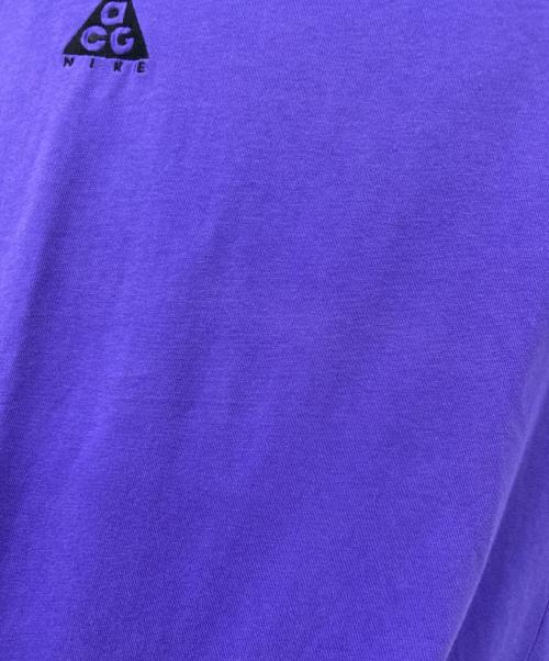 NIKE ACG（ナイキエーシージー）NIKE ACG (ナイキエーシージー) NIKE ACG　半袖Tシャツ パープル サイズ:Ｓの古着・服飾アイテム
