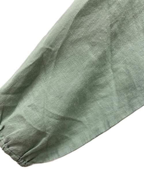 08MAB（ゼロハチマブ）08MAB (ゼロハチマブ) ブラウスワンピース グリーン サイズ:FREEの古着・服飾アイテム