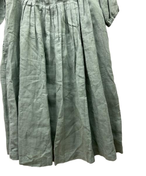 08MAB（ゼロハチマブ）08MAB (ゼロハチマブ) ブラウスワンピース グリーン サイズ:FREEの古着・服飾アイテム