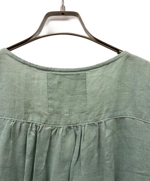 08MAB（ゼロハチマブ）08MAB (ゼロハチマブ) ブラウスワンピース グリーン サイズ:FREEの古着・服飾アイテム