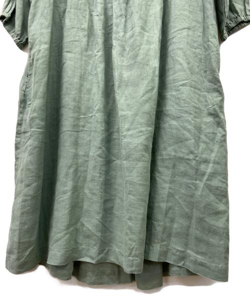 08MAB（ゼロハチマブ）08MAB (ゼロハチマブ) ブラウスワンピース グリーン サイズ:FREEの古着・服飾アイテム