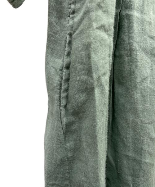 08MAB（ゼロハチマブ）08MAB (ゼロハチマブ) ブラウスワンピース グリーン サイズ:FREEの古着・服飾アイテム