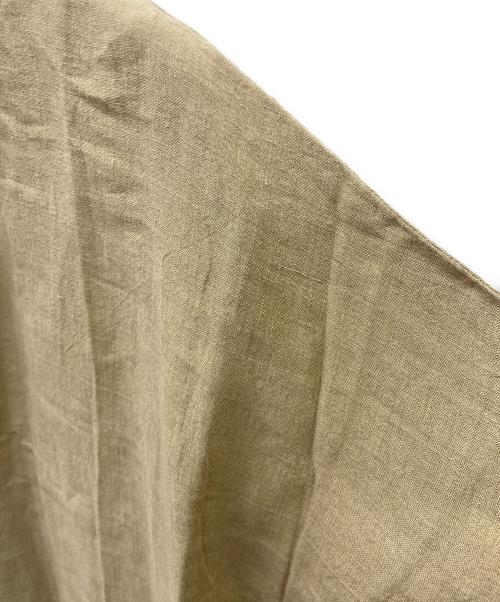 TSUHARU by samansa Mos2（ツハル バイ サマンサモスモス）TSUHARU by Samansa Mos2 (ツハル バイ サマンサモスモス) シャツワンピース ベージュ サイズ:FREEの古着・服飾アイテム