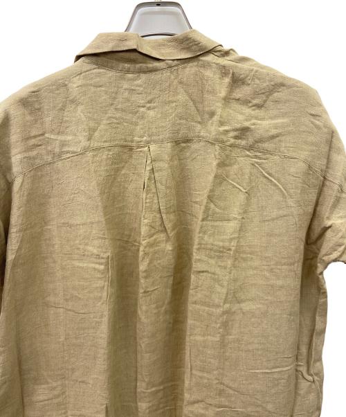 TSUHARU by samansa Mos2（ツハル バイ サマンサモスモス）TSUHARU by Samansa Mos2 (ツハル バイ サマンサモスモス) シャツワンピース ベージュ サイズ:FREEの古着・服飾アイテム