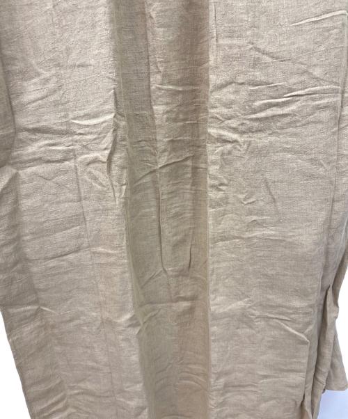 TSUHARU by samansa Mos2（ツハル バイ サマンサモスモス）TSUHARU by Samansa Mos2 (ツハル バイ サマンサモスモス) シャツワンピース ベージュ サイズ:FREEの古着・服飾アイテム