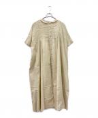 TSUHARU by samansa Mos2ツハル バイ サマンサモスモス）の古着「ブラウスワンピース」｜ベージュ