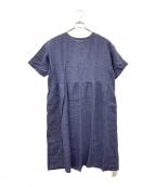 TSUHARU by samansa Mos2ツハル バイ サマンサモスモス）の古着「ブラウスワンピース」｜ネイビー
