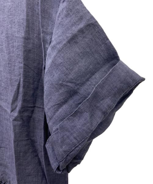 TSUHARU by samansa Mos2（ツハル バイ サマンサモスモス）TSUHARU by samansa Mos2 (ツハル バイ サマンサモスモス) ブラウスワンピース ネイビー サイズ:FREE 未使用品の古着・服飾アイテム